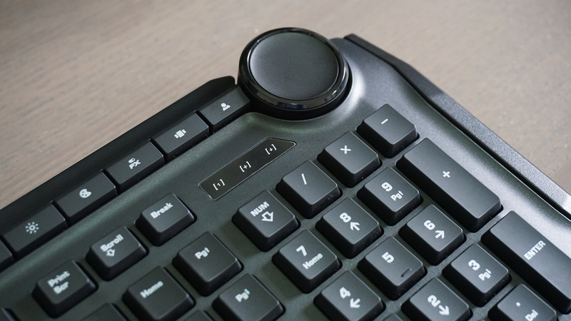 The dial is pretty great, but I wish you could depress it for just one more click. Also, this design leaves much to be desired.
